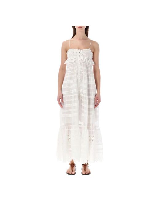 Isabel Marant White Maxi Dresses