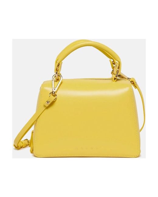 Marni Yellow Handbags