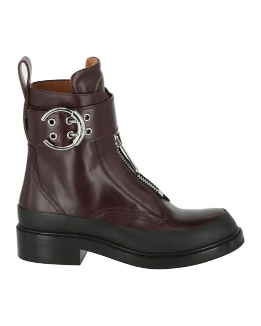 Chloé Brown Ankle Boots