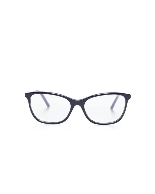 Carolina Herrera White Glasses