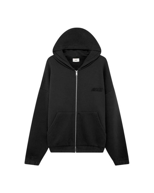 Autry Black Zip-Throughs for men