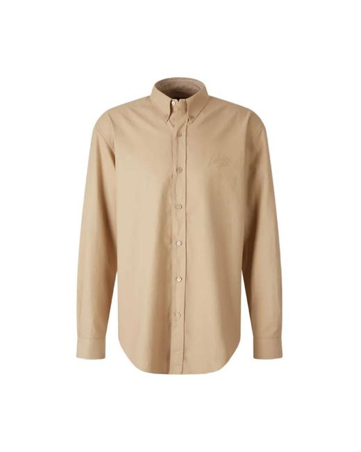 Balmain Natural Casual Shirts for men