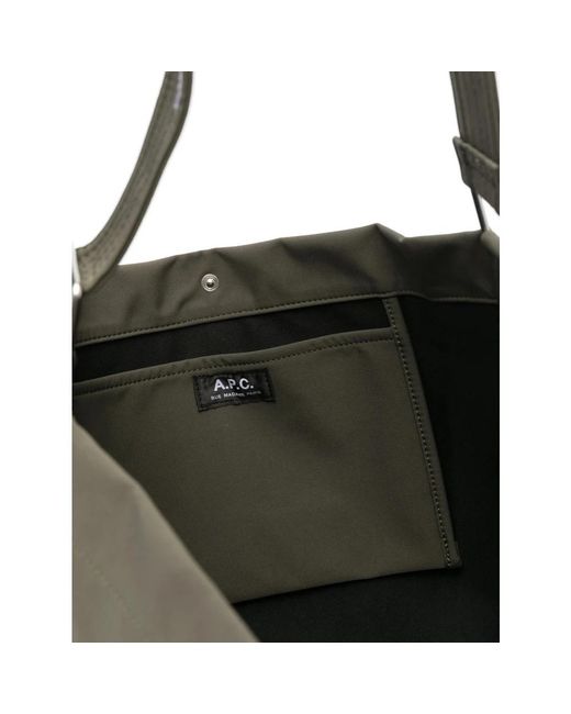 A.P.C. Gray Shoulder Bags for men