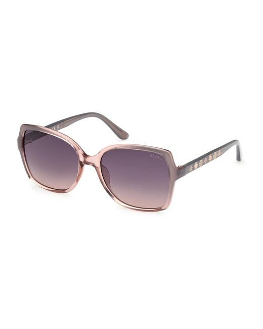 Guess Purple Sunglasses