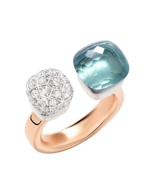 Pomellato Blue Rings