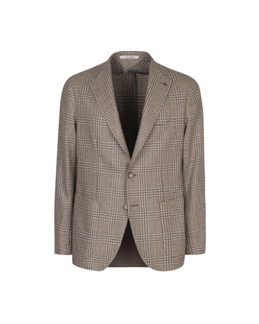 Tagliatore Brown Blazers for men