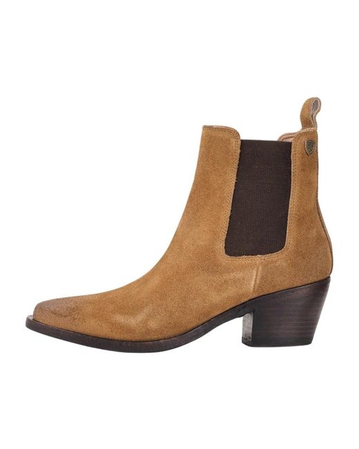 Blauer Brown Cowboy Boots