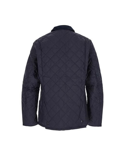 Barbour Jassen ,Blauw ,Gewatteerde Buitenkleding Jas Voor Heritage Stijl in het Blue voor heren