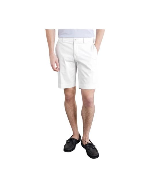 Incotex White Casual Shorts for men