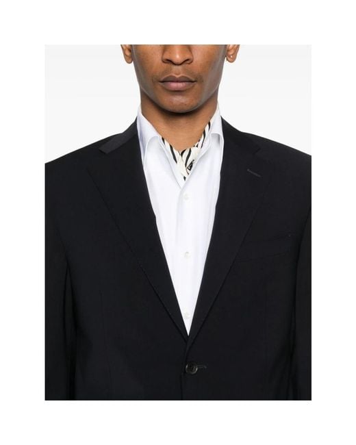 Single Breasted Suits Corneliani de hombre de color Black