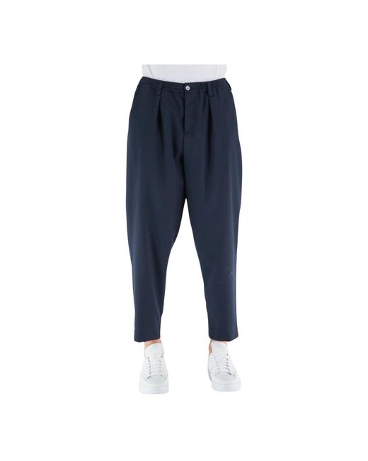 Marni Blue Wide Trousers for men