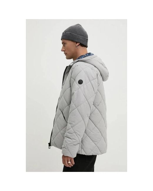 Winter Jackets Desigual pour homme en coloris Gray