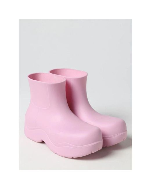Bottega Veneta Purple Rain Boots