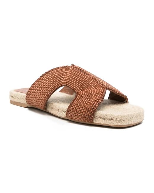 Castaner Brown Sliders