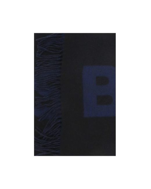 HUGO Blue Winter Scarves