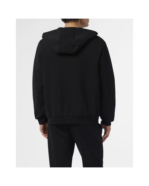 Long Sleeve Training Tops Philipp Plein de hombre de color Black