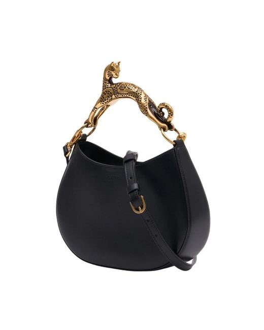 Handbags di Lanvin in Black