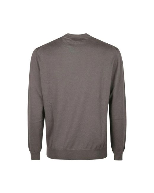 Altea Rondgebreide Kleding in het Gray voor heren