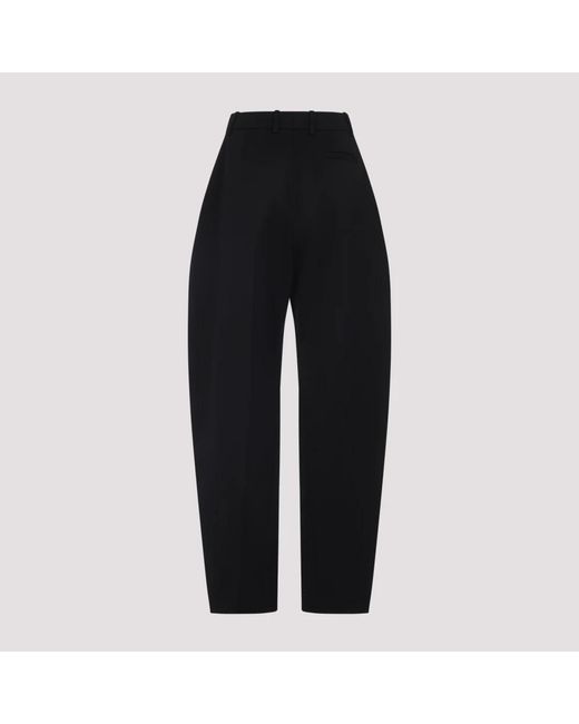 Givenchy Zwarte Wollen Broek Aw25 in het Black