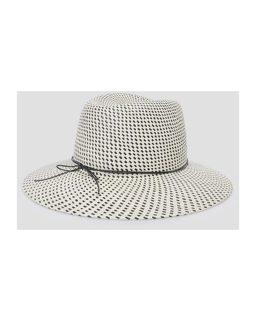 Maison Michel White Hats