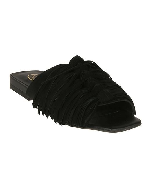 Ash Black Mules