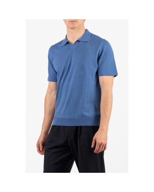 Alpha Industries Blue Polo Shirts for men