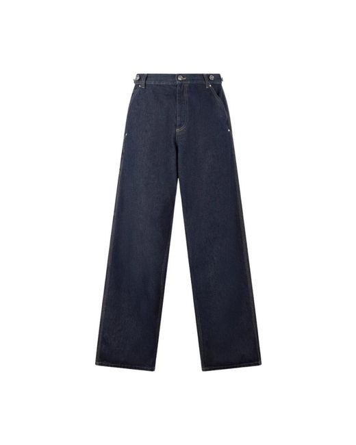 Roberto Cavalli Blue Straight Jeans for men