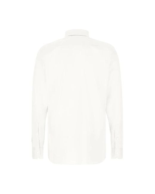 Formal Shirts Zegna de hombre de color White