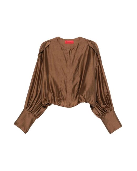 Thelatest Brown Blouses