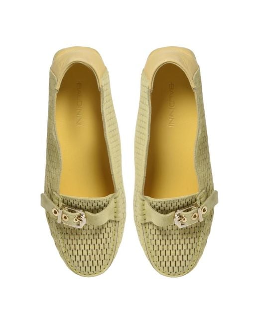 Baldinini Yellow Loafers