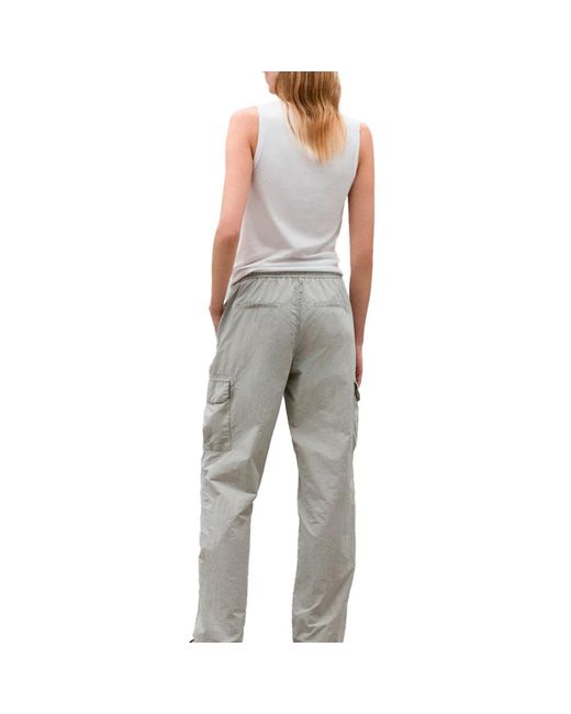 Trousers > slim-fit trousers Ecoalf pour homme en coloris Gray