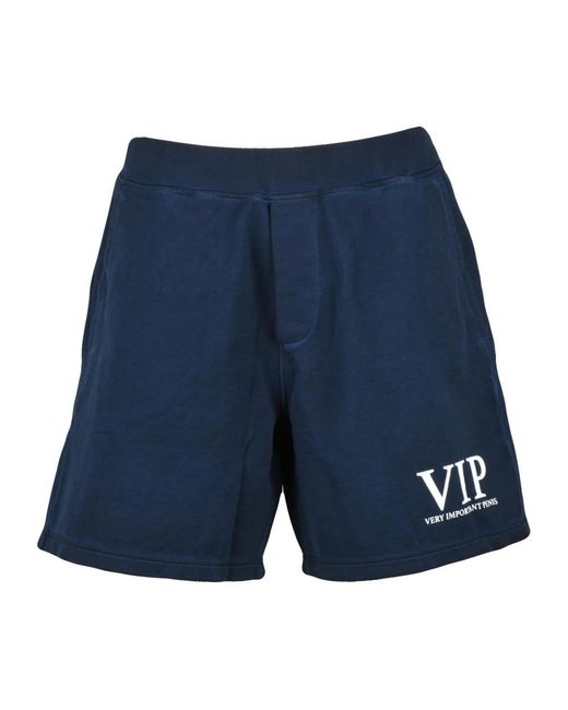 DSquared² Bermuda Van Sweaterstof in het Blue voor heren