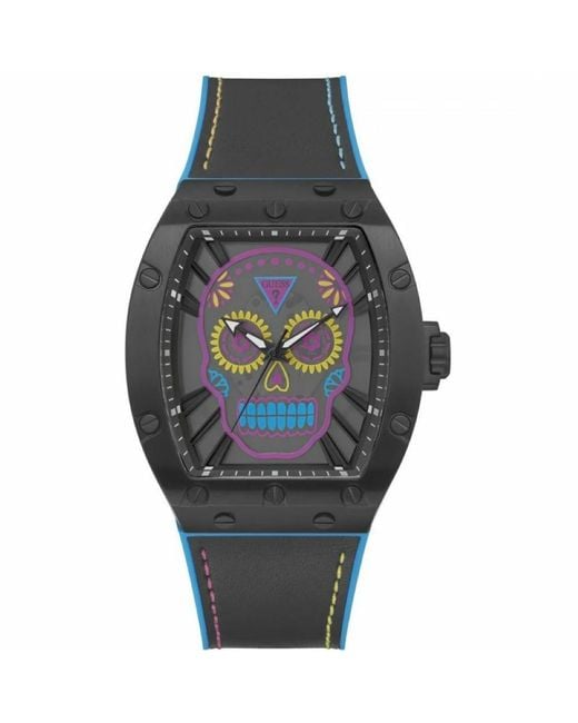 Guess Gray Catrin Black Watch Gw0506g1 for men