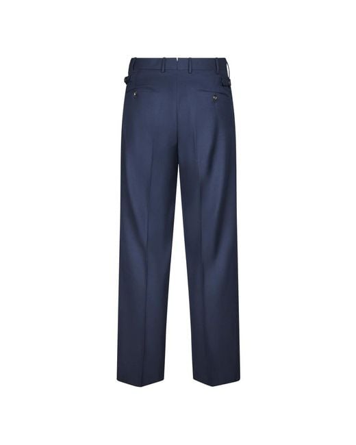 Cellar Door Blue Suit Trousers for men