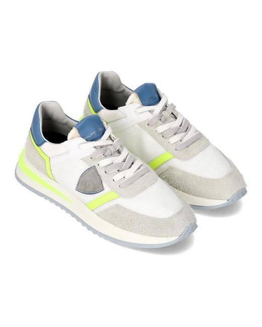 Philippe Model Sneakers in het Blue voor heren