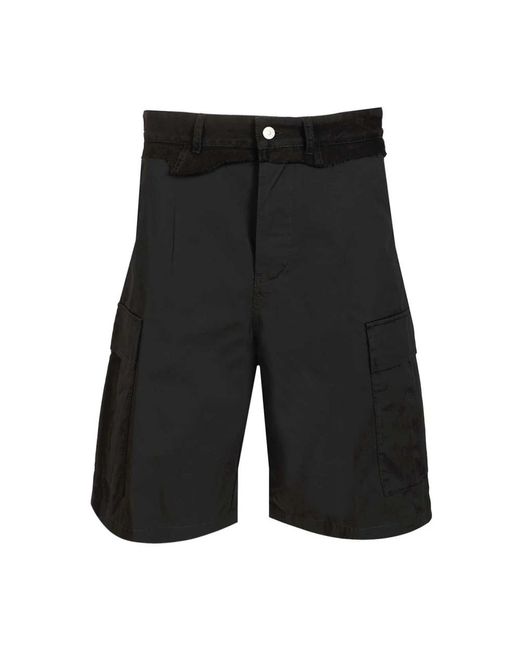 MM6 by Maison Margiela Black Casual Shorts for men
