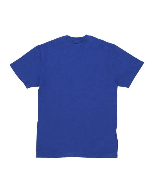 Mitchell & Ness Tops ,Blauw ,Katoen Denver Nuggets Nba T-Shirt in het Blue voor heren