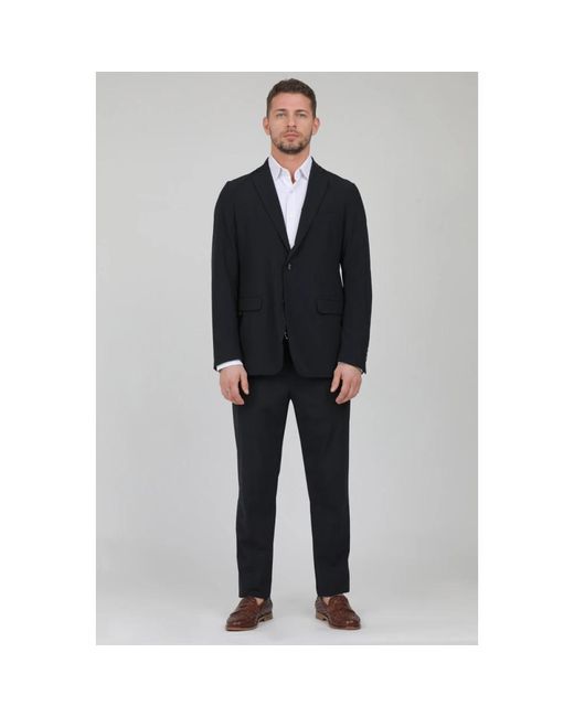 Rrd Black Suit Trousers for men