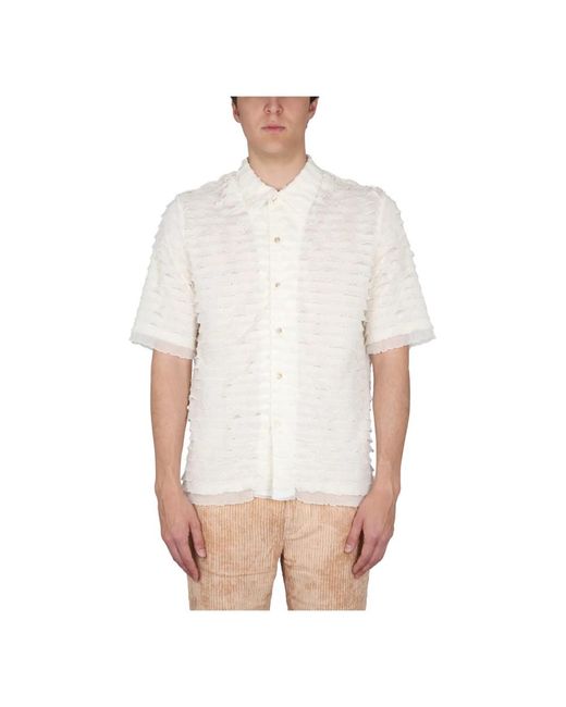 Séfr White Short Sleeve Shirts for men