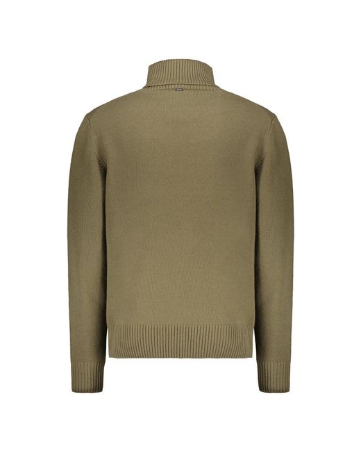 Herno Green Turtlenecks for men