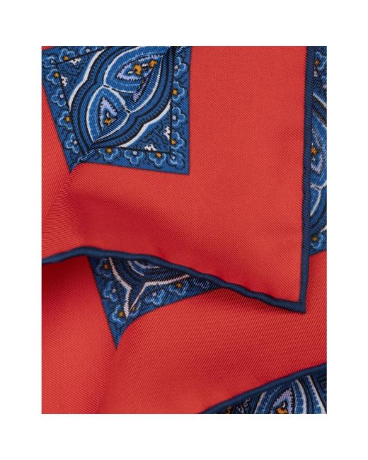 Silky Scarves Kiton de hombre de color Red