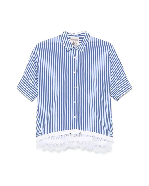 Shirts Semicouture de color Blue