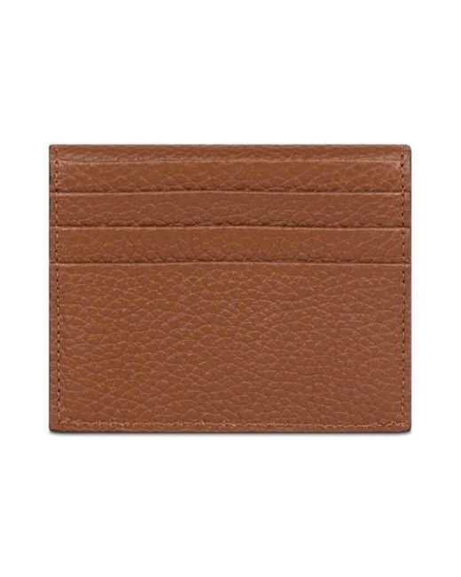 Etro Brown Pony Kartenhalter