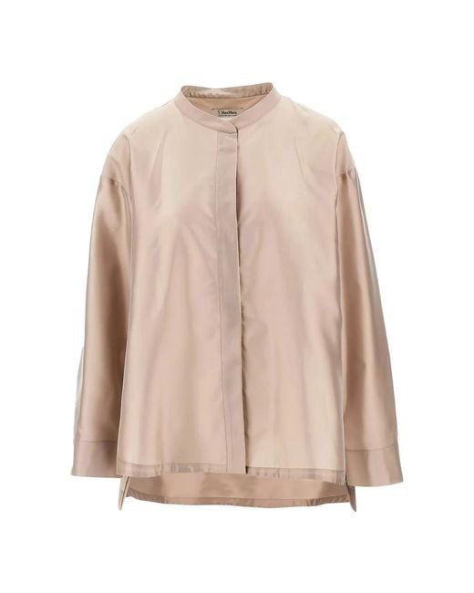 Shirts Max Mara de color Natural