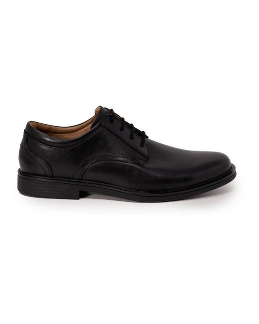 Clarks Black Laced Shoes for men