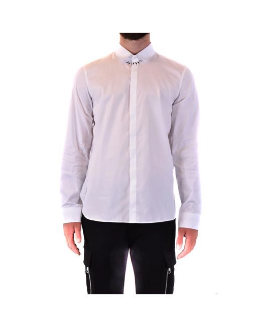 Neil Barrett Purple Formal Shirts for men