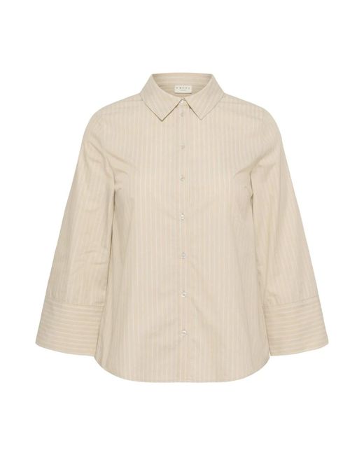 Shirts Kaffe en coloris Natural