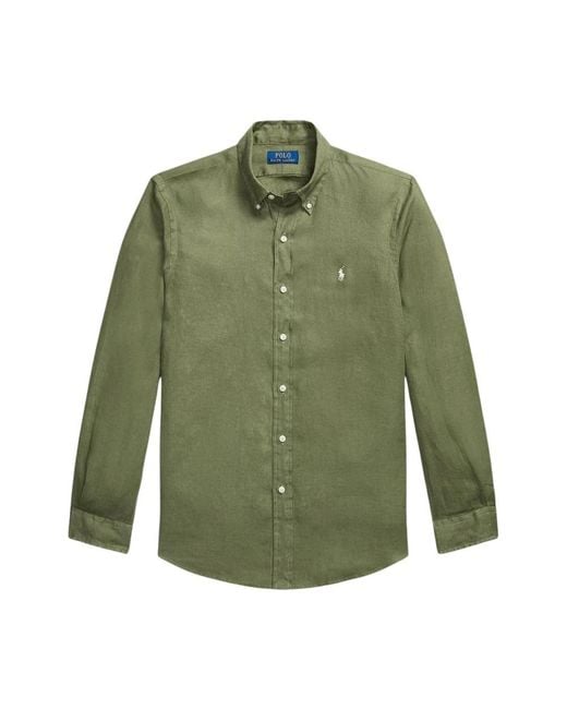 Polo Ralph Lauren Green Casual Shirts for men