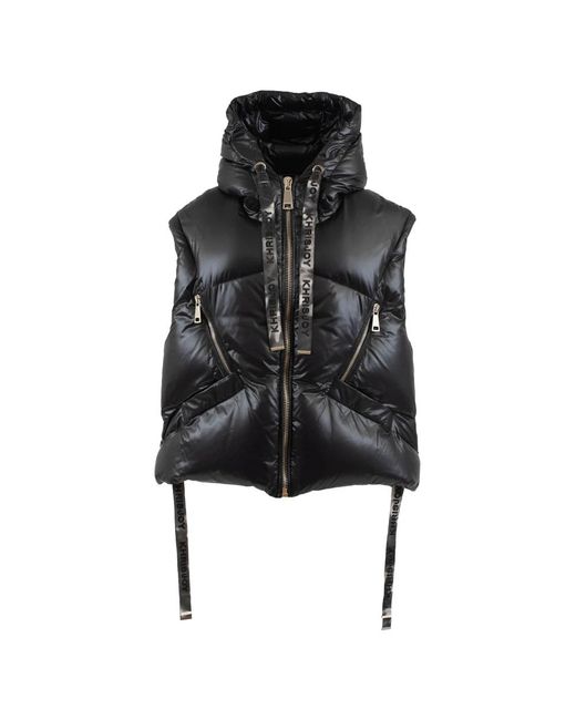 Khrisjoy Black Vests