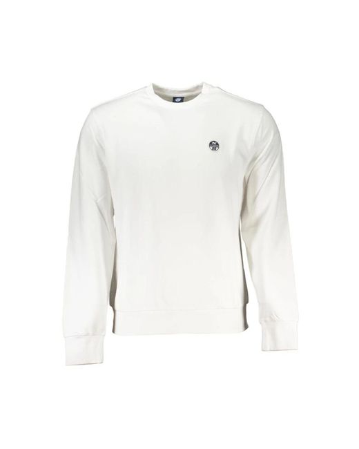 North Sails White Sweatshirts for men